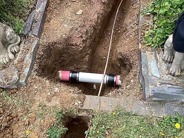 Sewerage drain repair in Bungendore